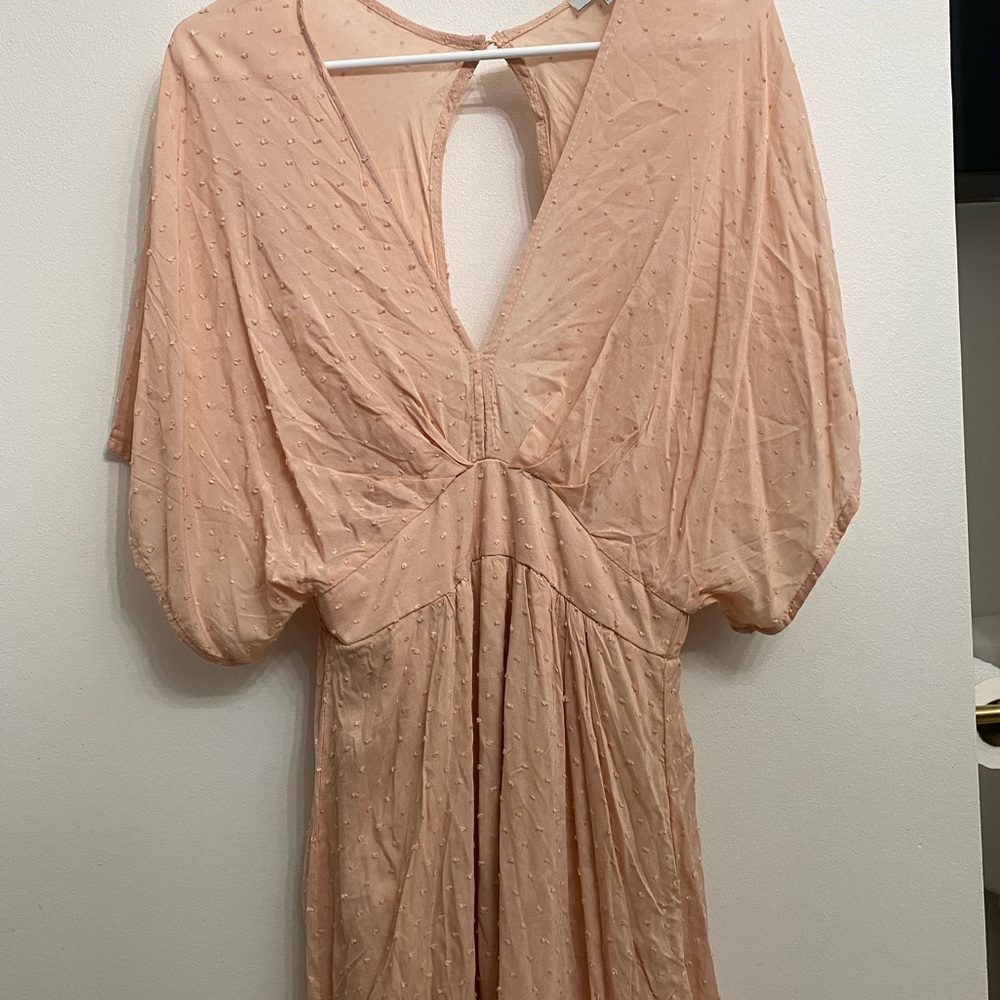 Peach Dress